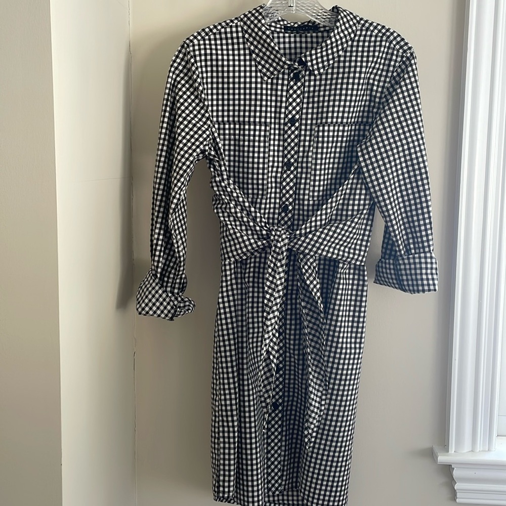 Sanctuary, shirt dress, tie front